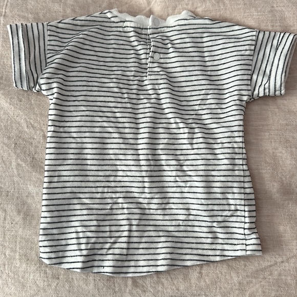 Miles Black and White Toddler Girl Tunic, 24 months - Picture 6 of 6